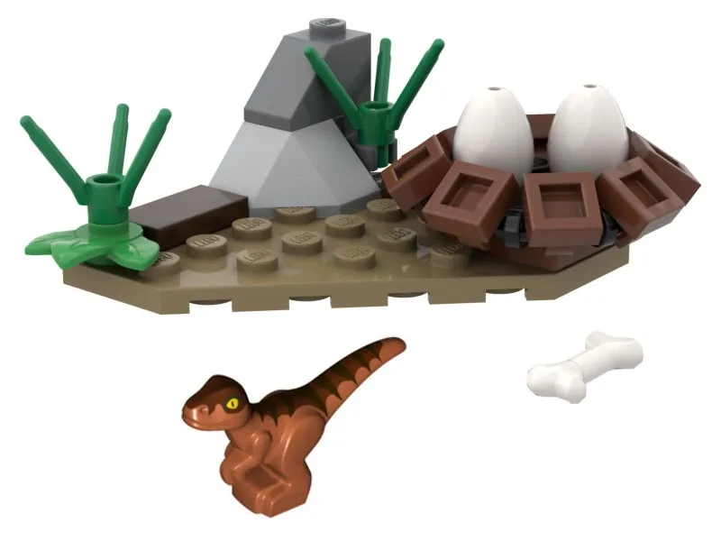 Baby Raptor and Nest by LEGO – product photo