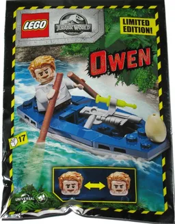 LEGO Owen in canoe (122007)
