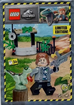 LEGO Rainn Delacourt with Raptor (122224)