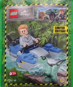 LEGO Owen with Swamp Speeder and Raptor (122331)