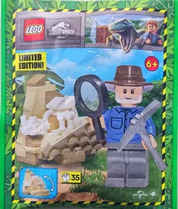 LEGO Alan with Dino Skeleton (122334)