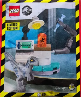 Velociraptor Baby with DNA Lab de LEGO – photo du produit