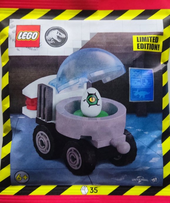 De Mobiele Incubator met Ei: Een Prachtig Detail voor Elke Jurassic World Fan
