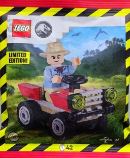 LEGO Alan Grant with Quad (122408)