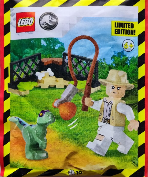 LEGO Robert Muldoon and Raptor (122409)