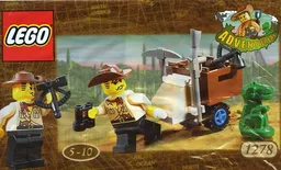 LEGO Johnny Thunder and Baby T (1278)