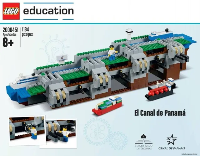 The Panama Canal van LEGO – productfoto