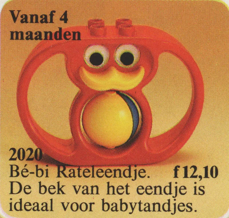 Duck Rattle / Teether von LEGO – Produktfoto
