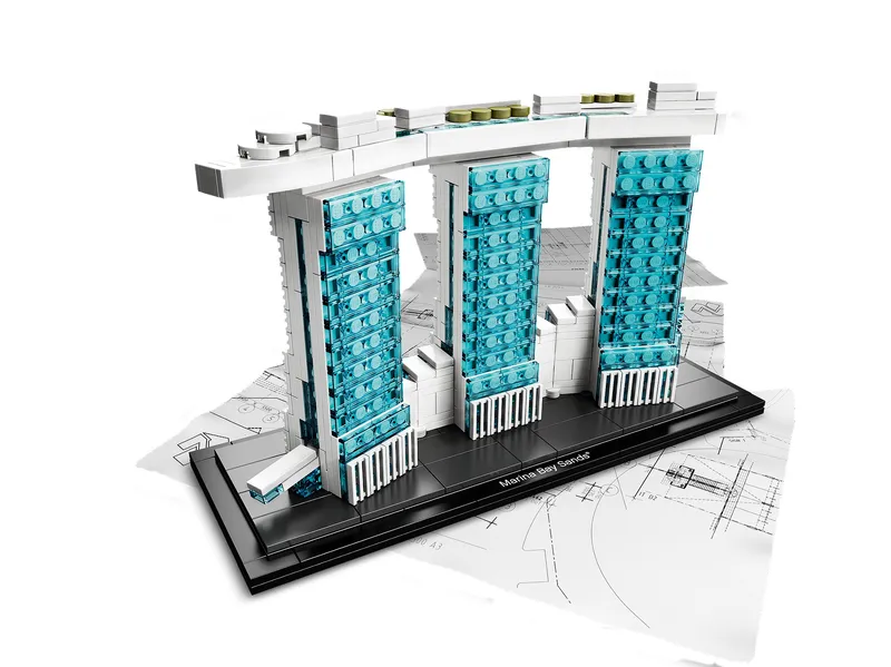 Marina Bay Sands van LEGO – productfoto