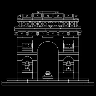 Arc de Triomphe by LEGO – product photo 5 of 7