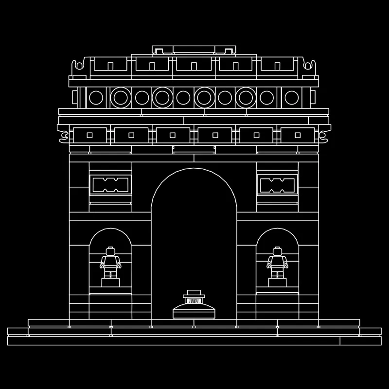Arc de Triomphe by LEGO – product photo 5 of 7