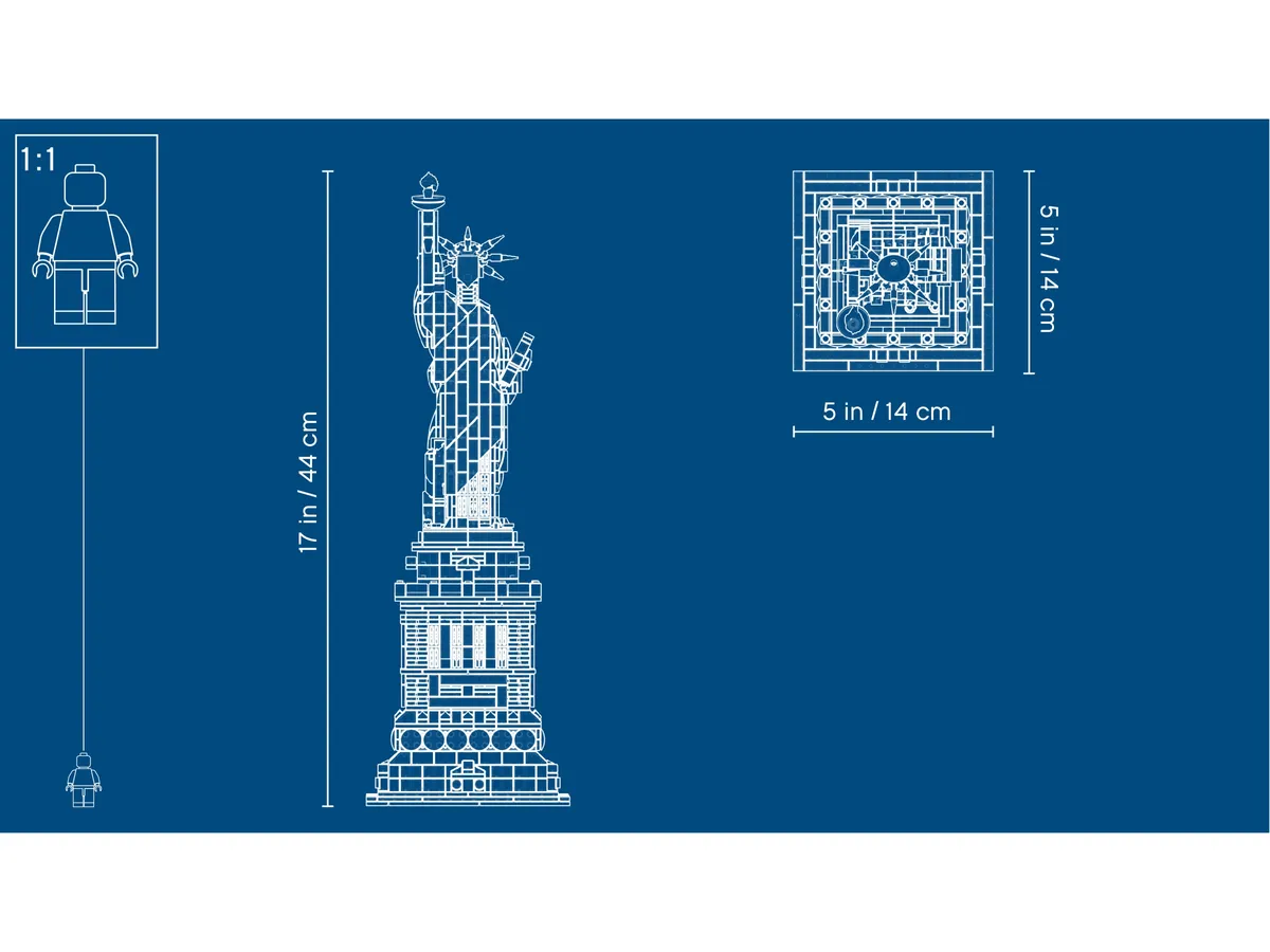 LEGO Statue of Liberty (21042) - afbeelding 4
