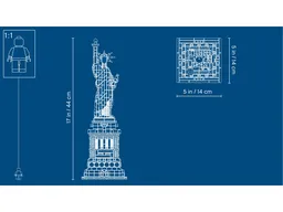 LEGO Statue of Liberty (21042) - afbeelding 4