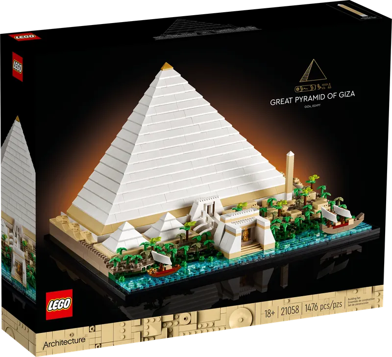 LEGO 21058 Great Pyramid of Giza detail image