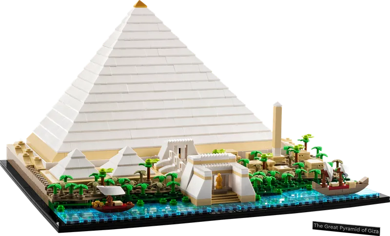 LEGO 21058 Grote Piramide van Gizeh, 1.476 stenen