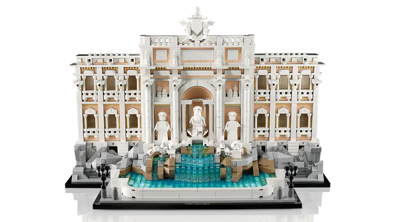 LEGO 21062 Trevi Fountain detail image