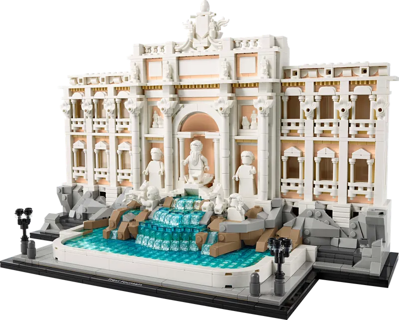 LEGO 21062 Trevi Fountain, 1.880 stenen