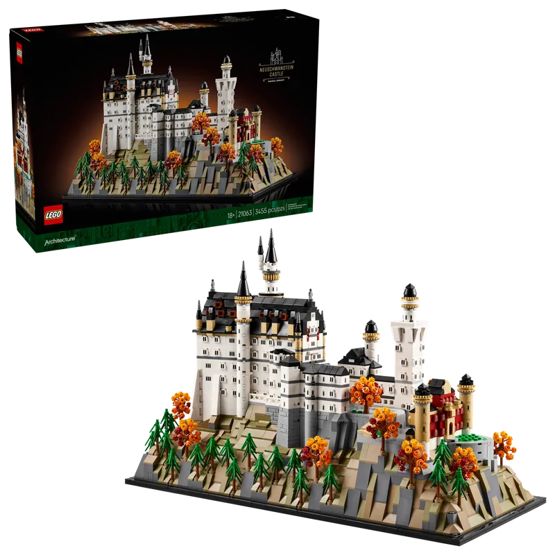 Neuschwanstein Castle von LEGO – Produktfoto 2 von 14