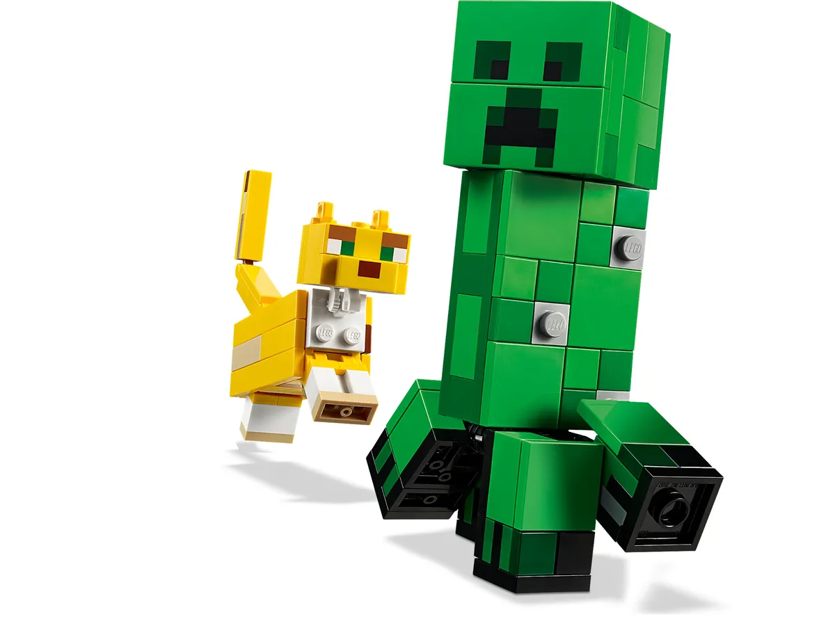LEGO BigFig Creeper™ and Ocelot (21156) - Bild 2