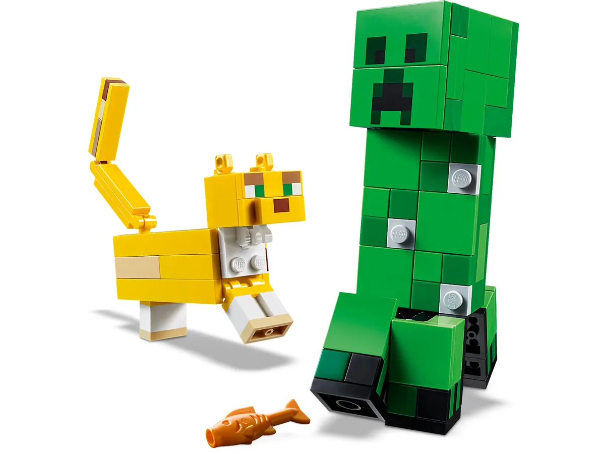 LEGO BigFig Creeper™ and Ocelot (21156) - Bild 3