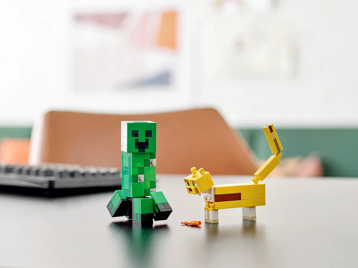 LEGO BigFig Creeper™ and Ocelot (21156) - Bild 6