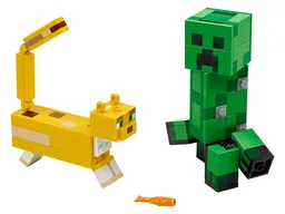 LEGO BigFig Creeper™ and Ocelot (21156)