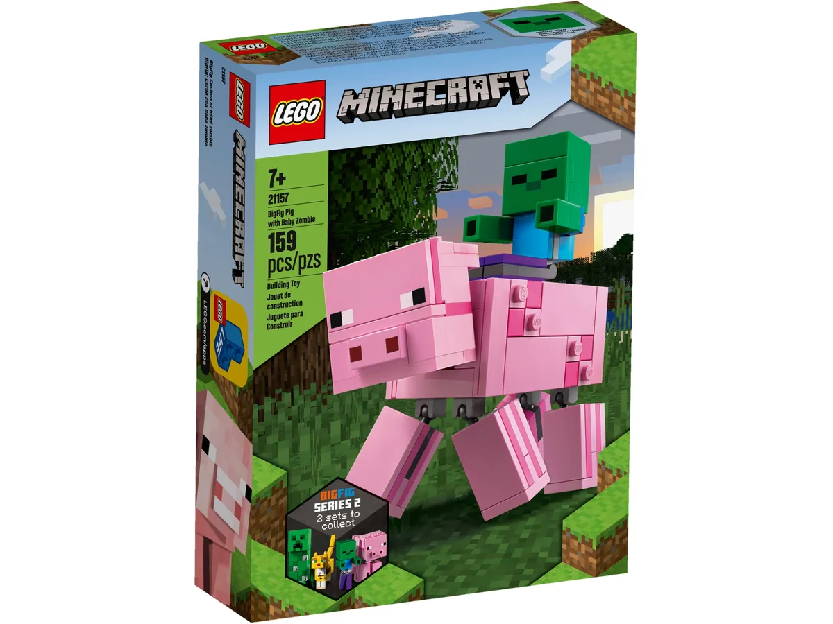 LEGO BigFig Pig with Baby Zombie (21157) - Bild 1