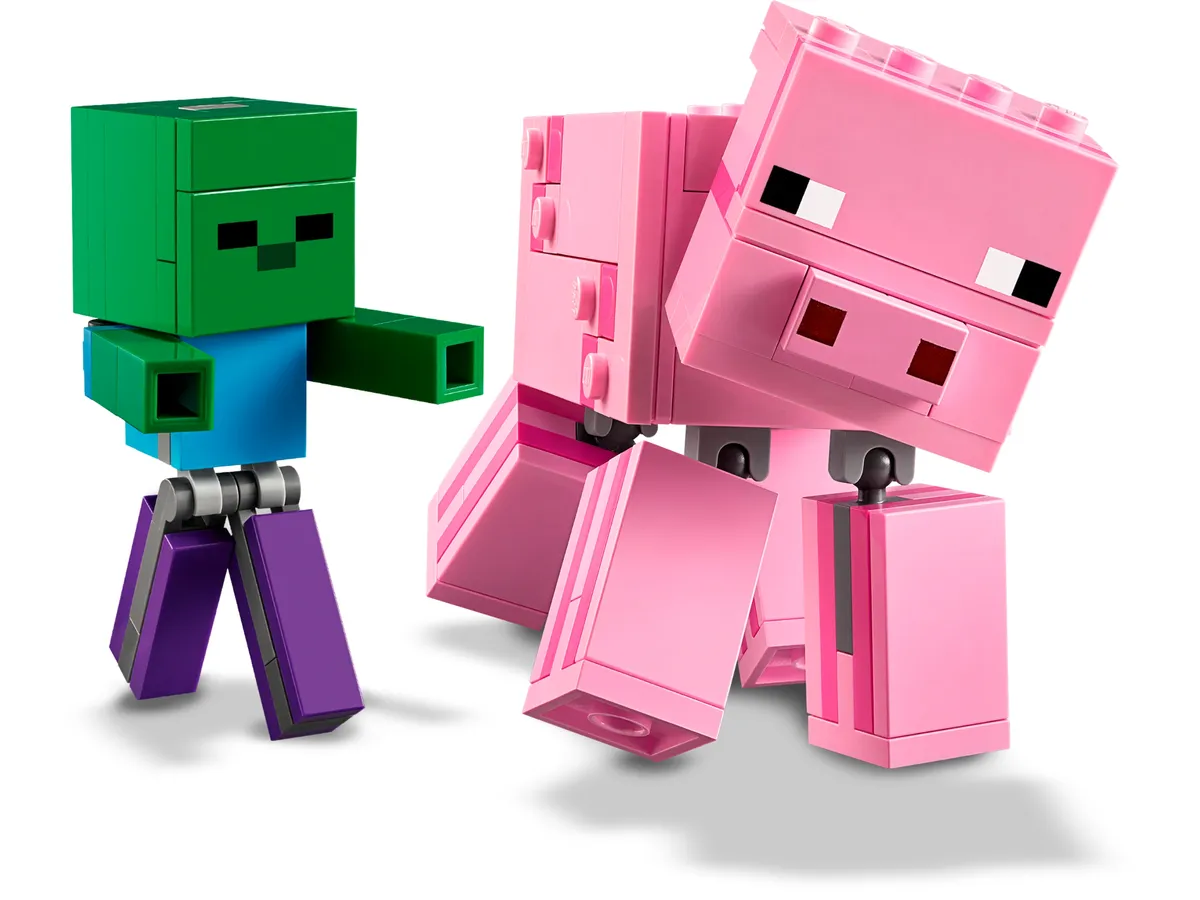 LEGO BigFig Pig with Baby Zombie (21157) - Bild 3