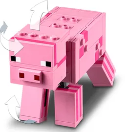 LEGO BigFig Pig with Baby Zombie (21157) - image 5