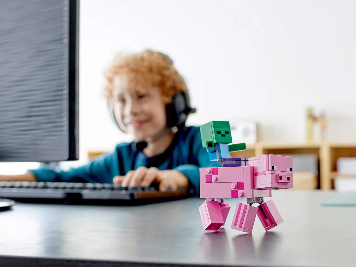 LEGO BigFig Pig with Baby Zombie (21157) - Bild 7