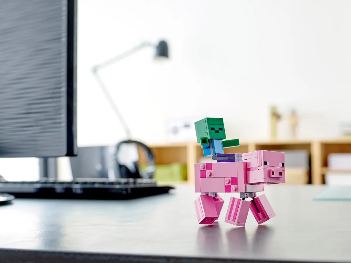 LEGO BigFig Pig with Baby Zombie (21157) - Bild 8