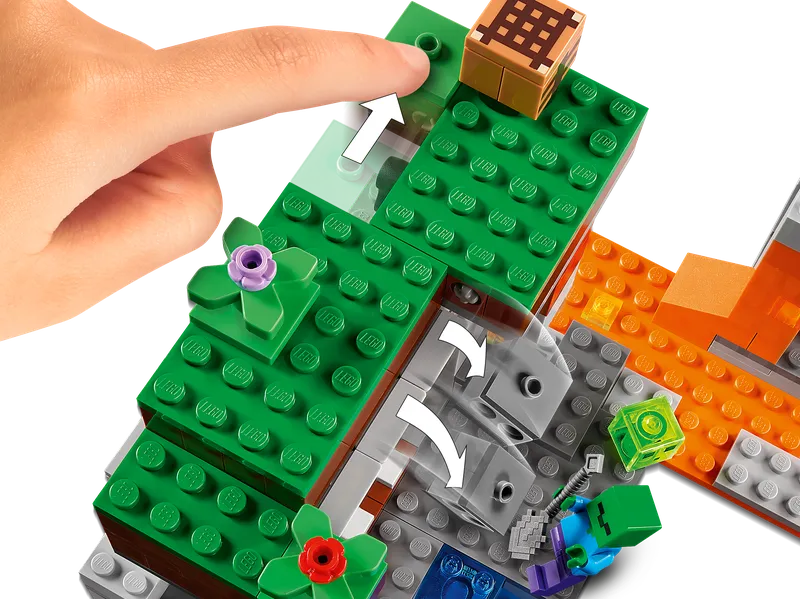 The "Abandoned" Mine van LEGO – productfoto 7 van 11