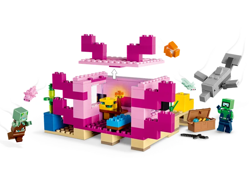 The Axolotl House de LEGO – photo du produit 3 sur 9