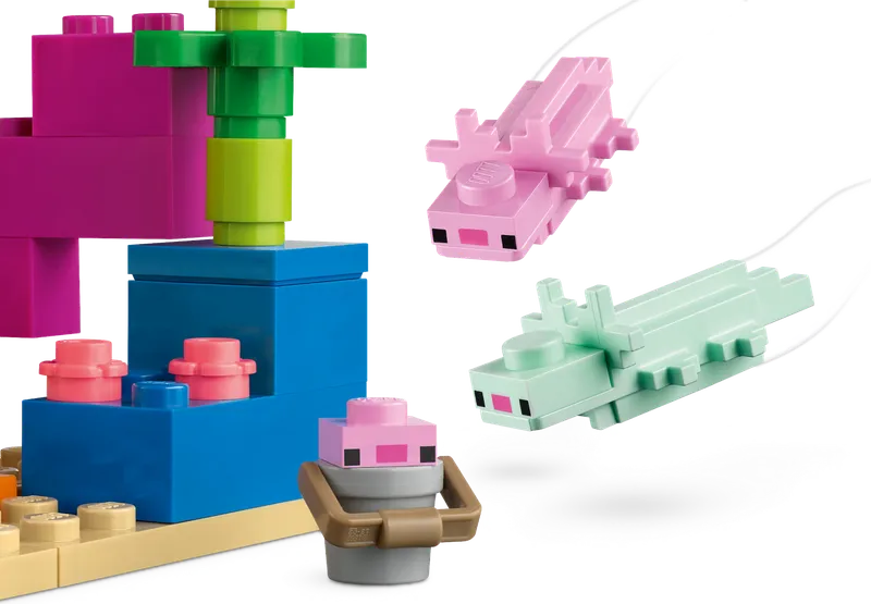 The Axolotl House de LEGO – photo du produit 4 sur 9