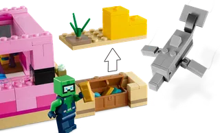The Axolotl House de LEGO – photo du produit 5 sur 9