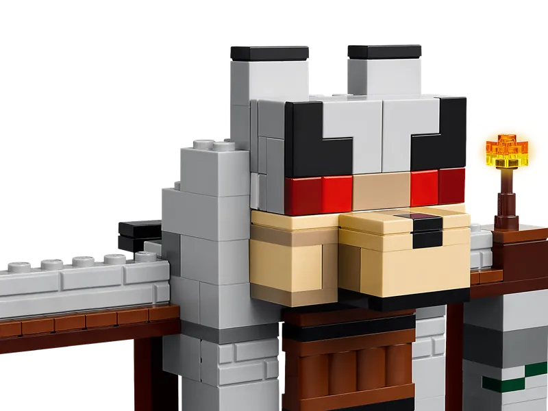 The Wolf Stronghold de LEGO – photo du produit 3 sur 10