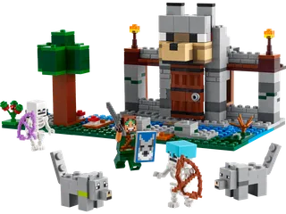 The Wolf Stronghold de LEGO – photo du produit 1 sur 10