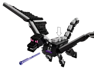 The Ender Dragon and End Ship by LEGO – product photo 3 of 11