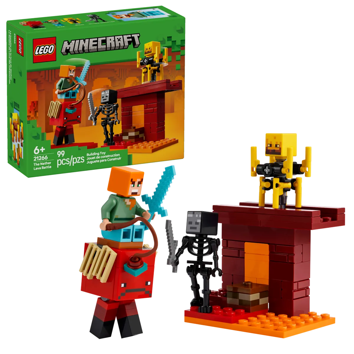 LEGO The Nether Lava Battle (21266) - Bild 5