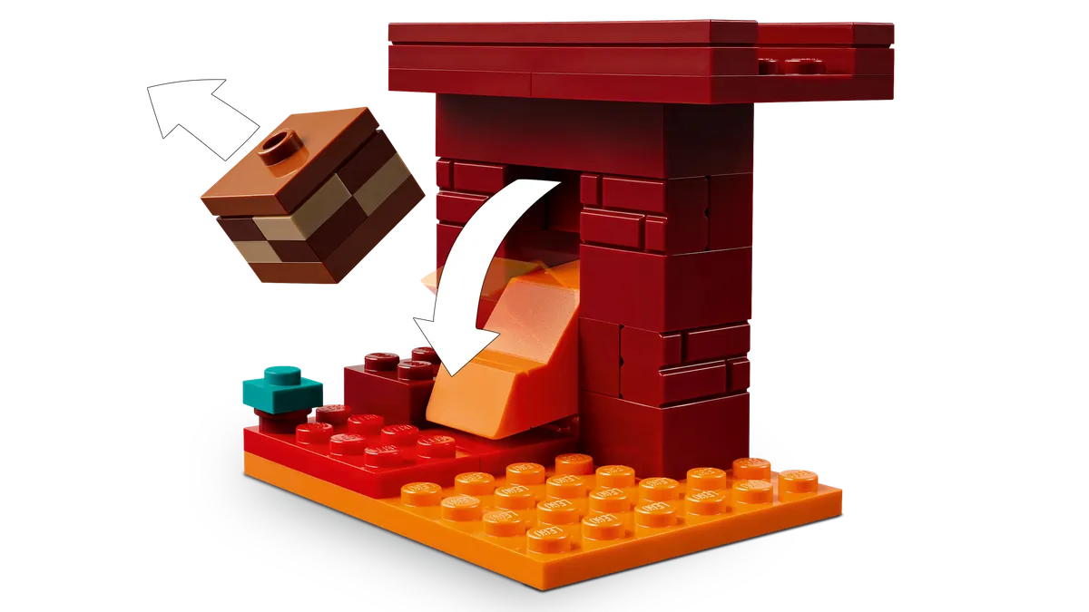 LEGO The Nether Lava Battle (21266) - Bild 1