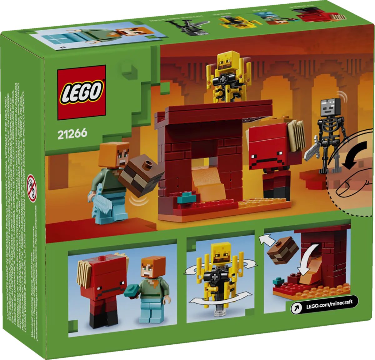 LEGO The Nether Lava Battle (21266) - Bild 8