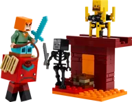 De lavastrijd in de Nether - Afbeelding 1 van 9