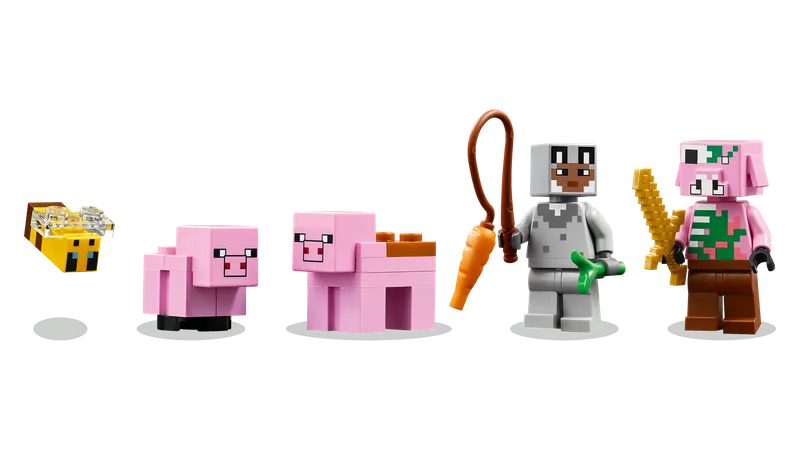 Het huis van het biggetje van LEGO – productfoto 6 van 9