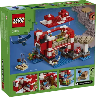 The Mooshroom House de LEGO – photo du produit 10 sur 10