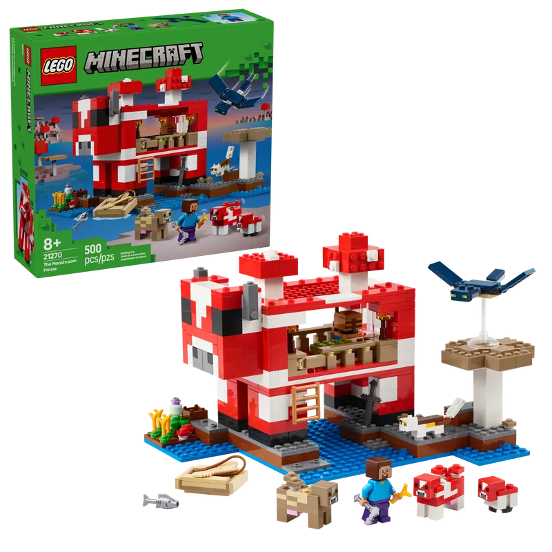 The Mooshroom House de LEGO – photo du produit 2 sur 10