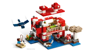 The Mooshroom House de LEGO – photo du produit 3 sur 10