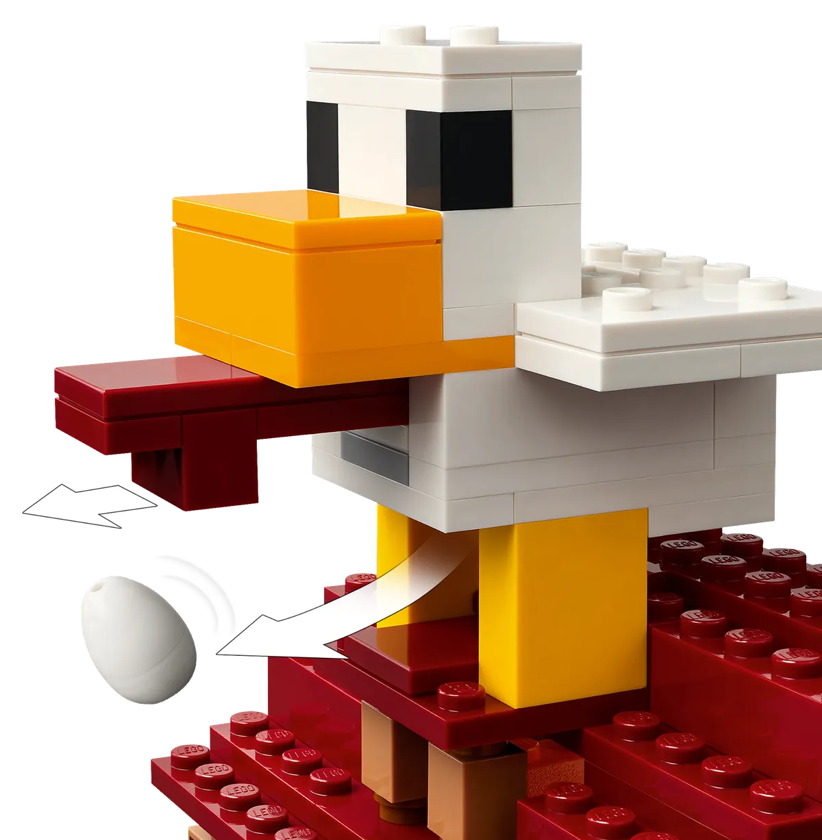 LEGO The Ghast Balloon Village Attack (21273) - Bild 2