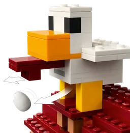 LEGO The Ghast Balloon Village Attack (21273) - afbeelding 4
