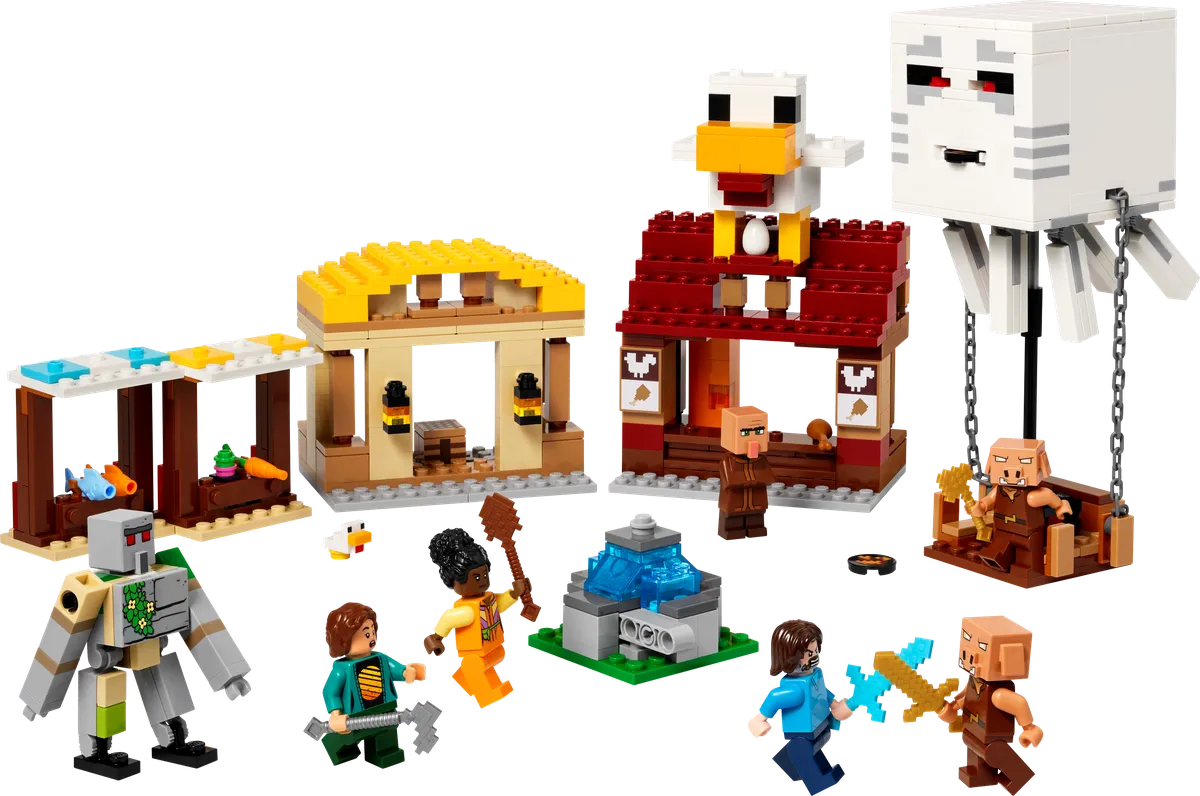 LEGO The Ghast Balloon Village Attack (21273)