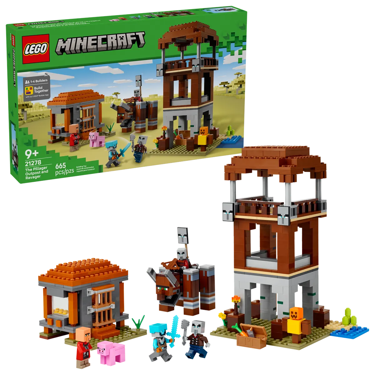 LEGO The Pillager Outpost and Ravager (21278) - Bild 7